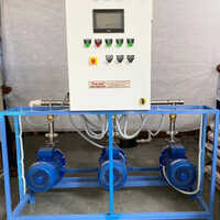 Water Pressure Boosting Pump System - Mild Steel, Electric Powered, White Color | Medium Pressure for All Industries and Homes