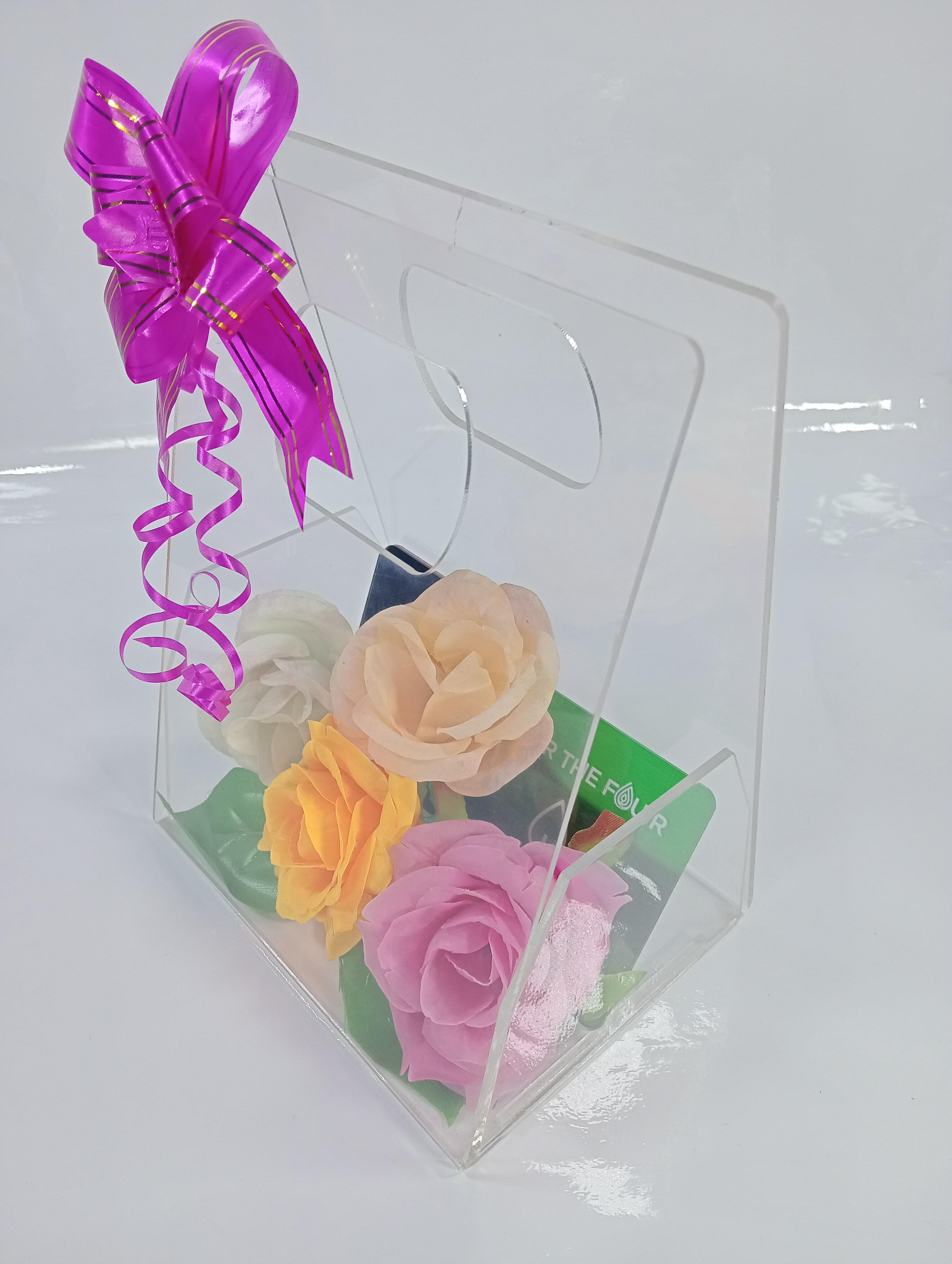 Acrylic gift bag for Diwali & marriages