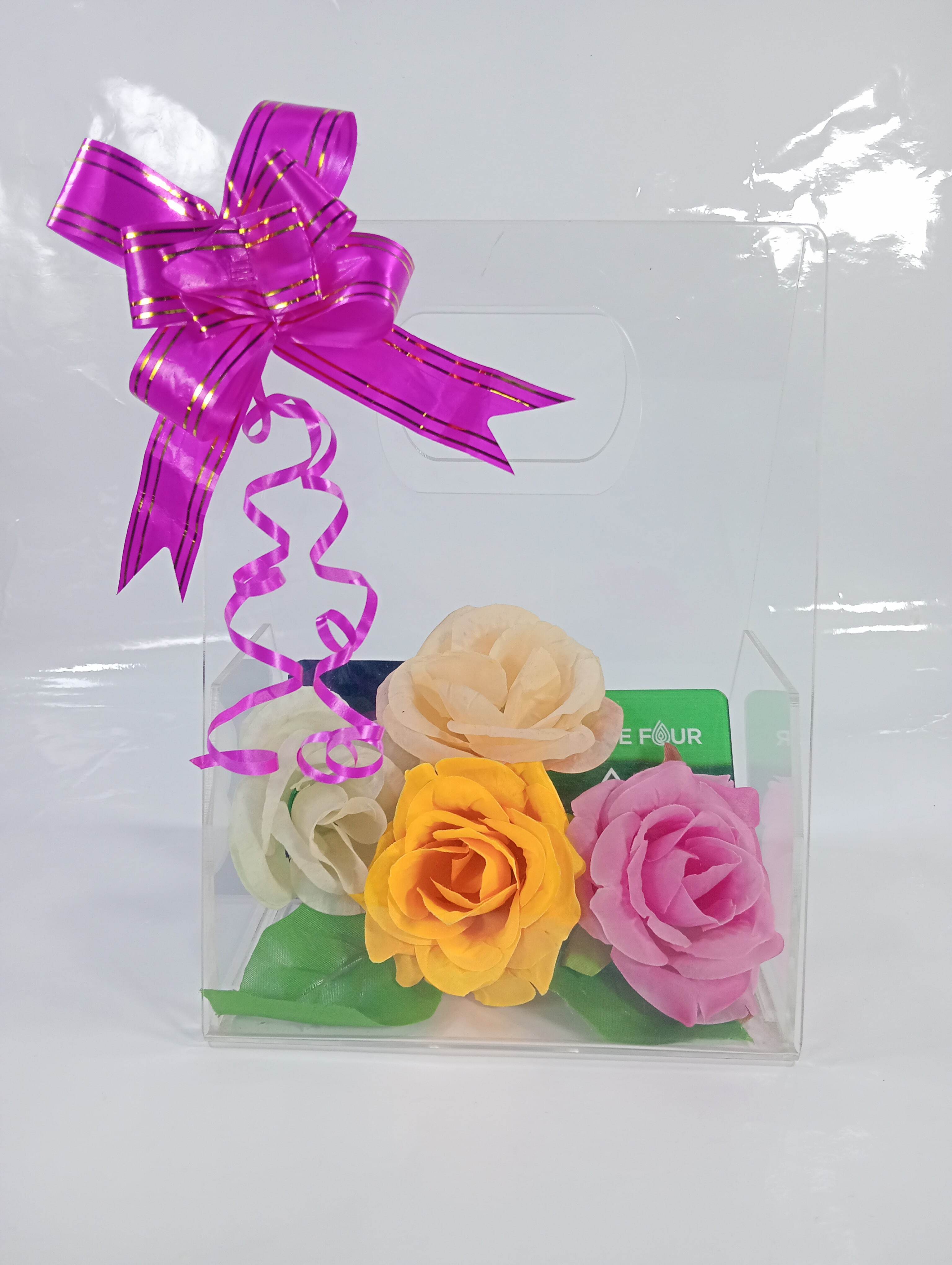 Acrylic gift bag for Diwali & marriages