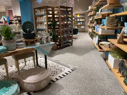 Micro Terrazzo Cement Concrete Flooring