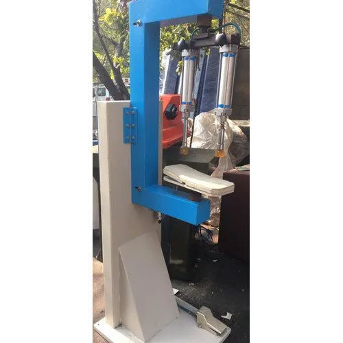 Sole Marking Press Machine - Color: Blue