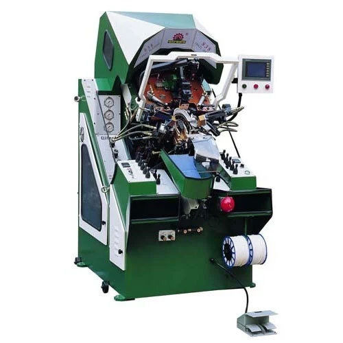 Hydraulic Toe Lasting Machine - Color: Green