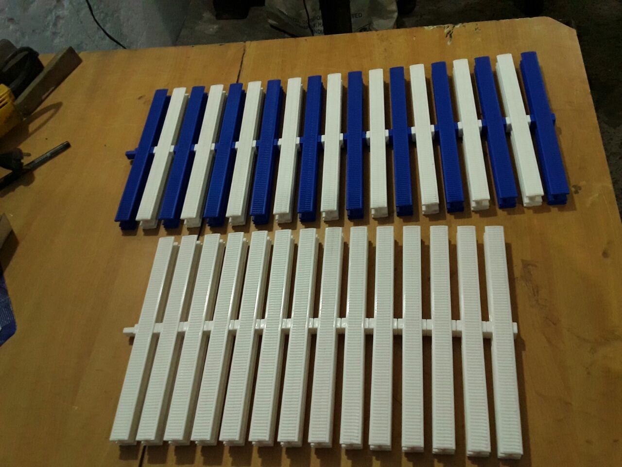 Swimming Pool Overflow Gratings