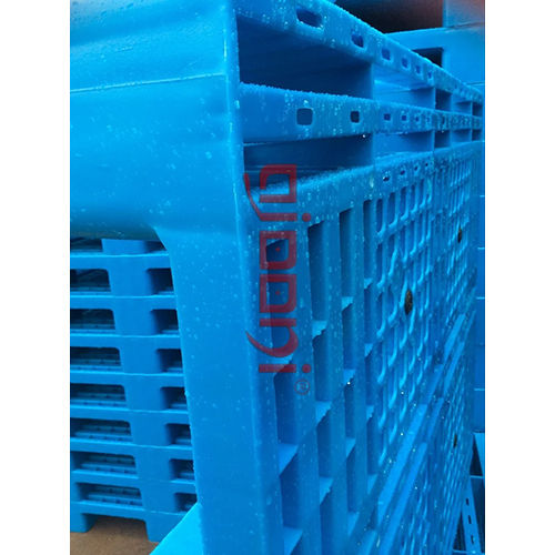 Plastic Blue Pallets - Load Capacity: 100  Kilograms (Kg)