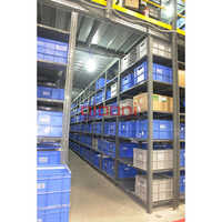Esd Storage Rack - Mild Steel, Standard Size, Grey Rectangle | Durable Industrial Storage Solution For Equipment And Tools