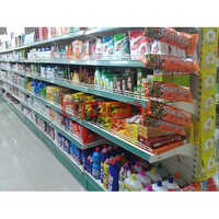 Wall Mount Racks - Mild Steel, Rectangular Shape, Green Color, 6 Shelves, Ideal For Industrial Storage