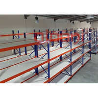 Industrial Mild Steel Storage Rack - Various Sizes Multicolor Finish | Heavy-Duty Design for Raw Materials Tools and Equipment Storage