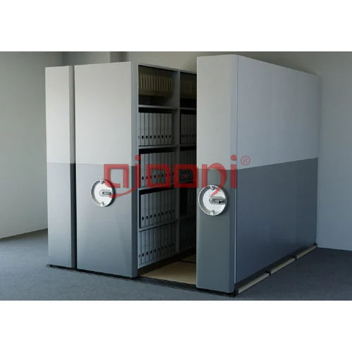 Industrial Mobile Compactor Storage Systems, For Warehouses - Color: Grey