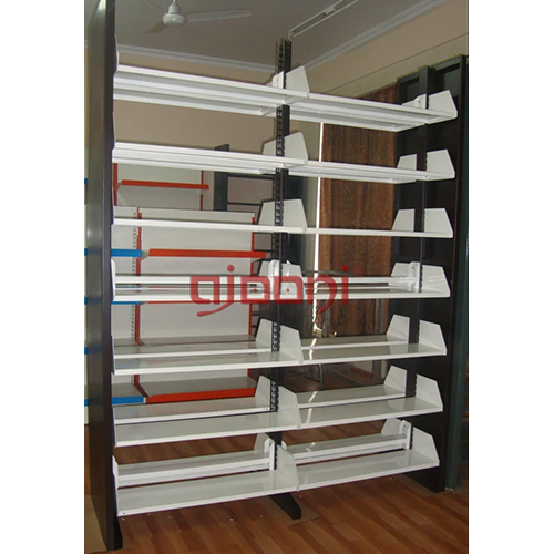 Stainless Steel Bookshelf Rack