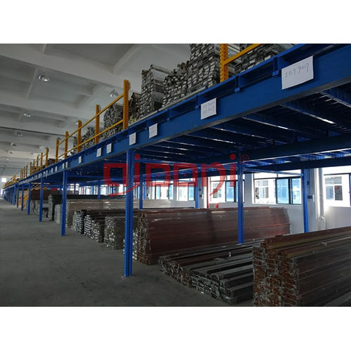 Industrial Mezzanine Storage Floor - Color: Multicolor