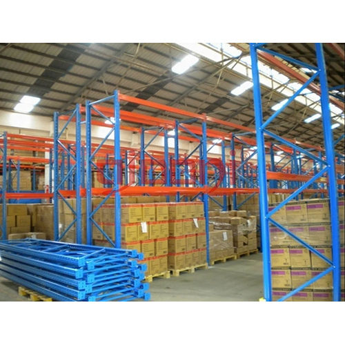 Selective Pallet Rack - Color: Blue