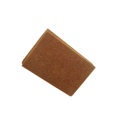 Abrasive Hand Pad - Color: Brown