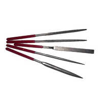 Diamond Needle Files - High-quality Steel, Various Sizes, Sleek Silver Color - Precision Filing For Metal, Wood, Plastic With Warranty