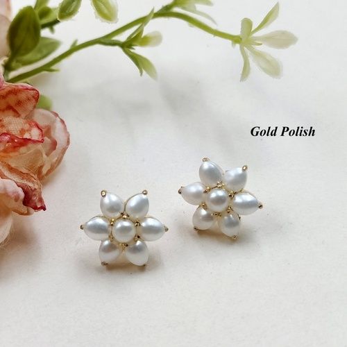 Floral With Pearl Style American Diamonds Tops