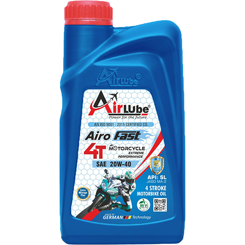 Airo Fast 4T SAE 20W-40 4 Stroke Motorbike Oil