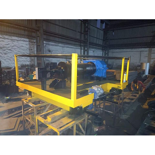 Crane Dg Eot Trolley - Color: Yellow Paint Coated