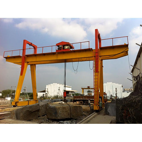 Double Girder Goliath Crane - Color: Yellow Paint Coated