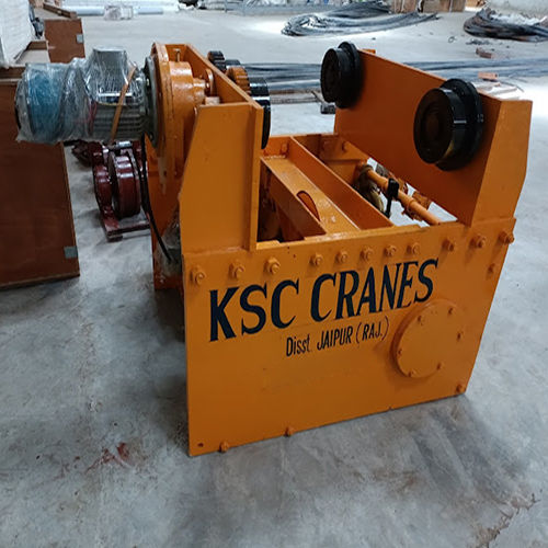 Electric Wire Rope Hoist - Color: Yellow Paint Coated