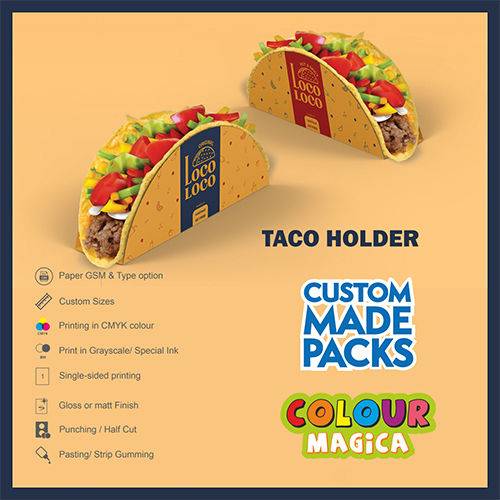 Taco Holder - Color: Multi Colour