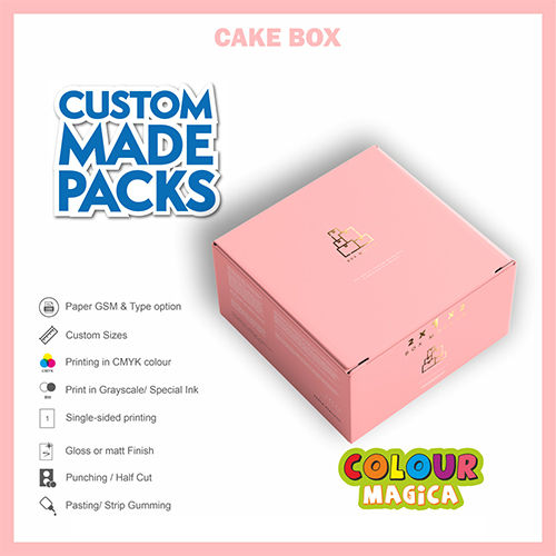 Cake Box - Color: Pink