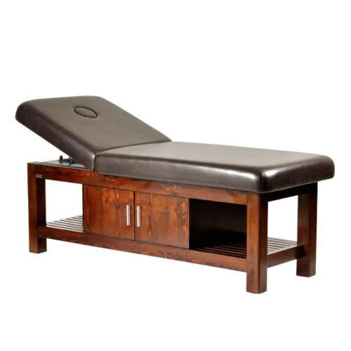 Wooden Spa Bed - Attributes: Soft