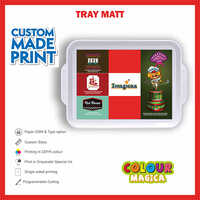 Printed Tray Matt Printing Services