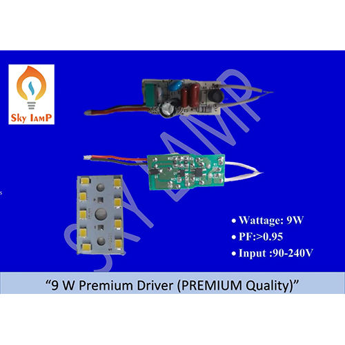 9W Led Panel Lights Premium Quality Driver - Input Voltage: 90-240 Volt (V)