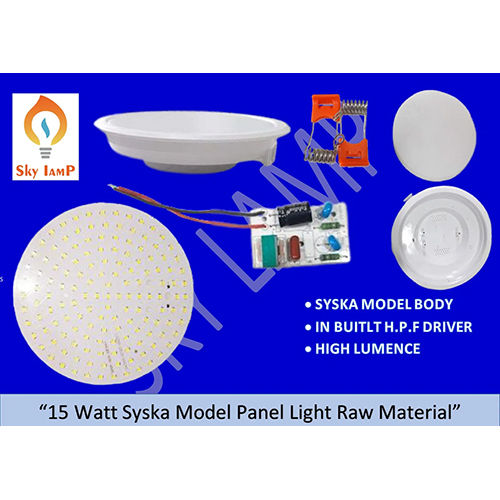 15W Panel Light Raw Material - Lighting: Led