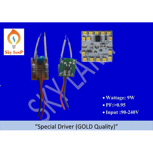 Led Panel Lights Special Gold Quality Driver - Input Voltage: 90-240 Volt (V)