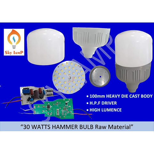 30W Hammer Bulb Raw Material