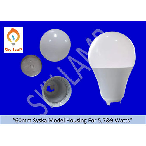 60Mm 9W Led Bulb Housing - Material: Aluminium Alloy