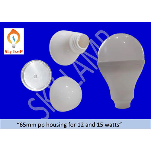 65mm LED Bulb PP Housing