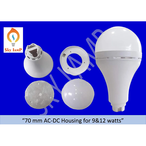 70mm LED Bulb AC-DC Housing