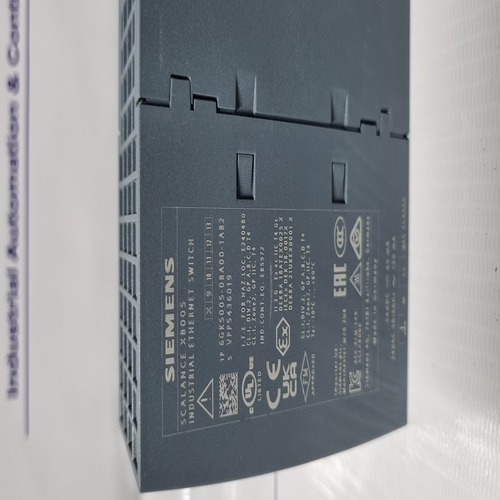 SIEMENS SIMATIC NET 6GK5005-0BA00-1AB2 SCALANCE XB005 ETHERNET SWITCH