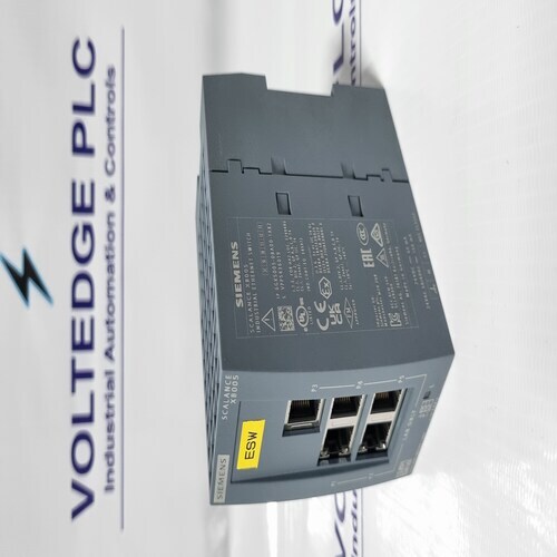 SIEMENS SIMATIC NET 6GK5005-0BA00-1AB2 SCALANCE XB005 ETHERNET SWITCH