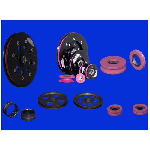 Ceramic Pulleys - Color: Black