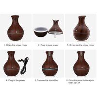 Pot Wooden Aroma Humidifier