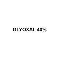 Glyoxal 40% - High Purity Industrial Grade Solution | Soluble At Room Temperature, Ideal For Diverse Industrial Applications