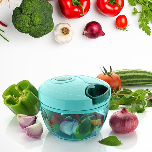 Manual Food Chopper (Compact And Powerful) - Color: Green