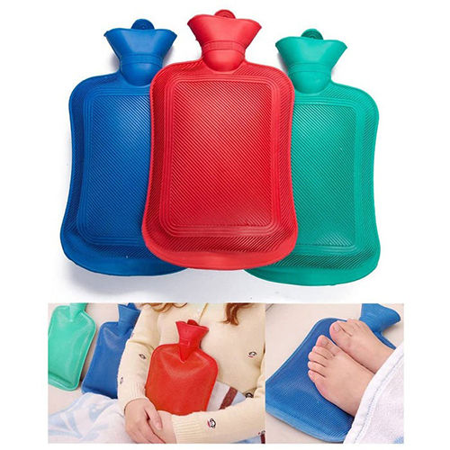 Rubber Hot Water Heating Pad Bag For Pain Relief - Age Group: Adults