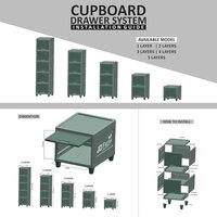 MODULAR DRAWER (2 LAYER)