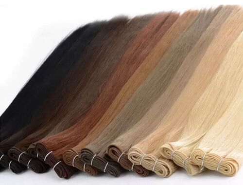 INDIAN COLOURED HUMAN HAIR AND BRAZILIAN COLOURED  HAIR MANUFACTURE AND EXPORTER