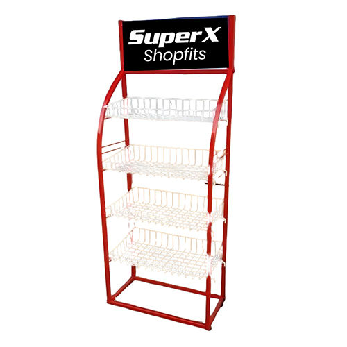 Floor Unit Display Racks - Color: As Per Requirement