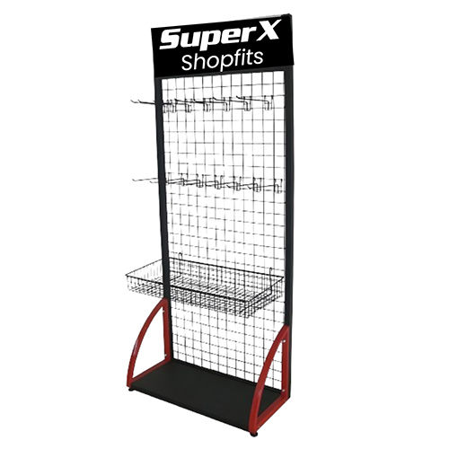 Floor Unit Metal Display Racks - Color: As Per Requirement