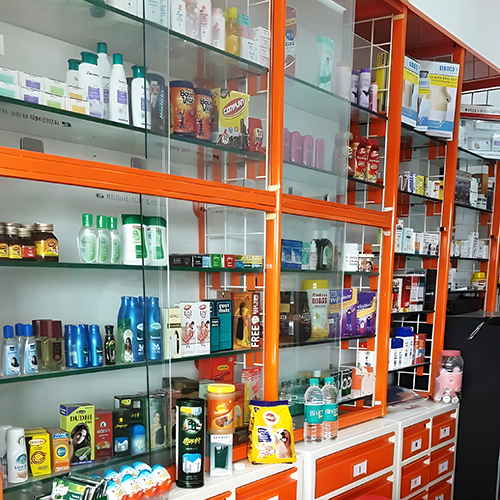 Customized Medical Shop Racks