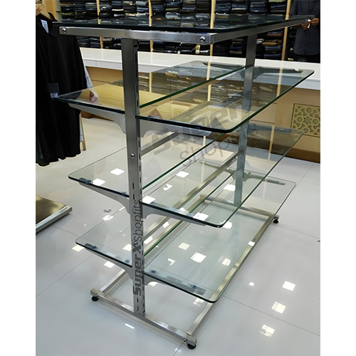 Both Side Shelf Display Rack