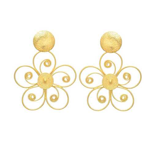 New arrival beautiful flower earrings for woman and girls