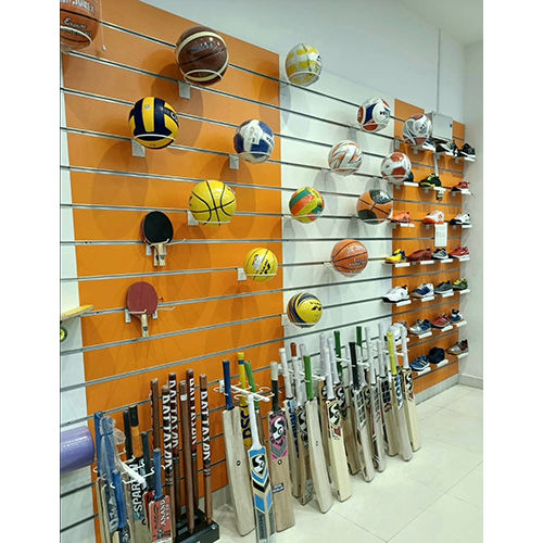 Customized Sports Shop Racks - Color: As Per Availability