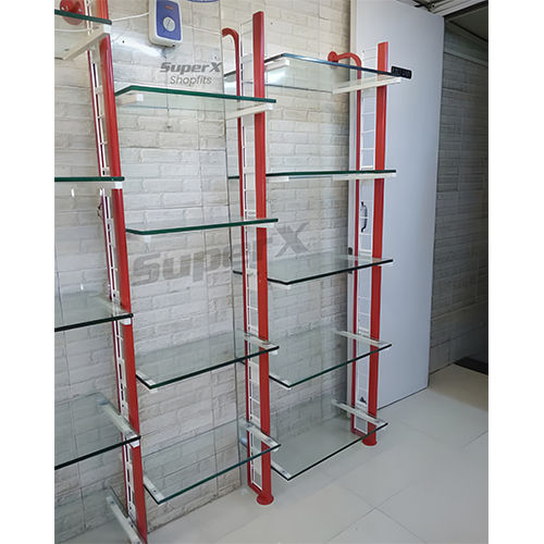 Pillar Wall Display Racks - Color: As Per Availability