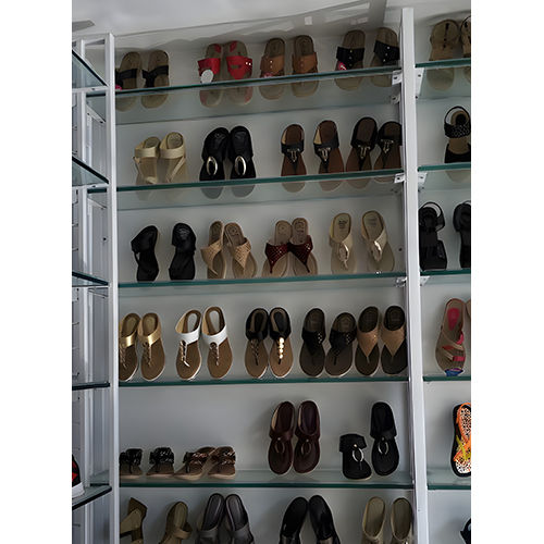 Customized Shoe Shop Racks - Color: As Per Availability